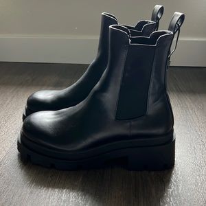 Zara Lug Sole Ankle Boot